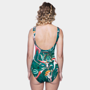 Flamingos - One-Piece Swimsuit