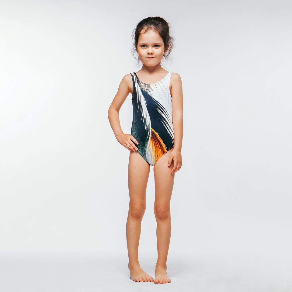 Heron One Piece Swimsuit DUE