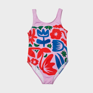 Floral - One-Piece Swimsuit