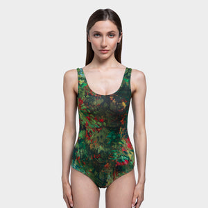Leafage – vientisas maudymosi kostiumėlis