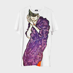 Young Man in Purple Robe - Unisex T-Shirt